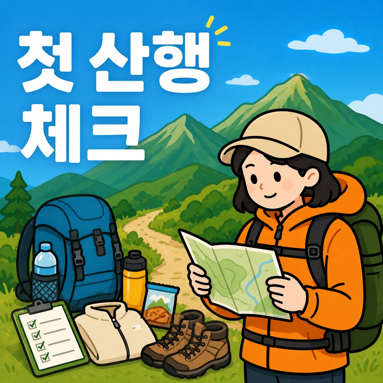 첫 산행 전에 꼭 확인할 것들